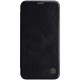 Bumper Flip Shockproof with Card Slot Full Cover PU Leather Protective Case for iPhone 12 Pro / 12