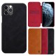 Bumper Flip Shockproof with Card Slot Full Cover PU Leather Protective Case for iPhone 12 Pro / 12