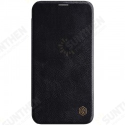 Bumper Flip Shockproof with Card Slot Full Cover PU Leather Protective Case for iPhone 12 Pro Max