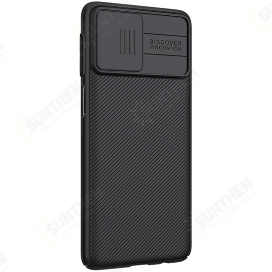 Bumper with Slide Lens Cover Shockproof Anti-Scratch TPU + PC Protective Case for Samsung Galaxy M31S Bumper with Slide Lens Cover Shockproof Anti-Scratch TPU + PC Protective Case for Samsung Galaxy M31S