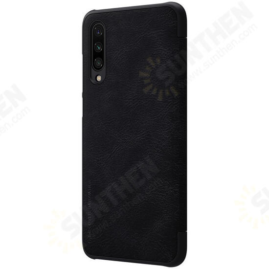 Flip PU Leather Smart Sleep Credit Card Slot Protective Case For Xiaomi Mi A3 / Xiaomi Mi CC 9E Non-original