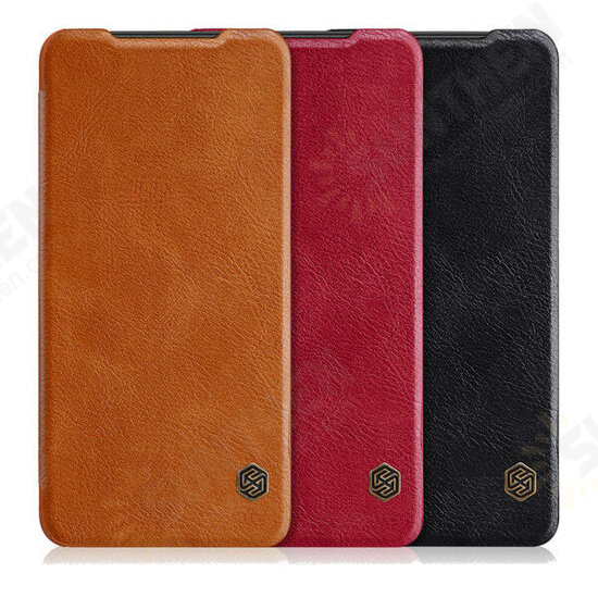 Flip PU Leather Smart Sleep Credit Card Slot Protective Case For Xiaomi Mi A3 / Xiaomi Mi CC 9E Non-original