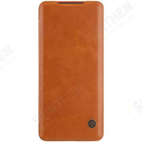 Flip Shockproof with Card Slot Holder Full Cover PU Leather Vintage Protective Case for Samsung Galaxy S20+ 5G