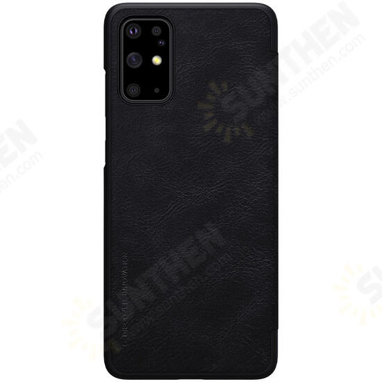 Flip Shockproof with Card Slot Holder Full Cover PU Leather Vintage Protective Case for Samsung Galaxy S20+ 5G