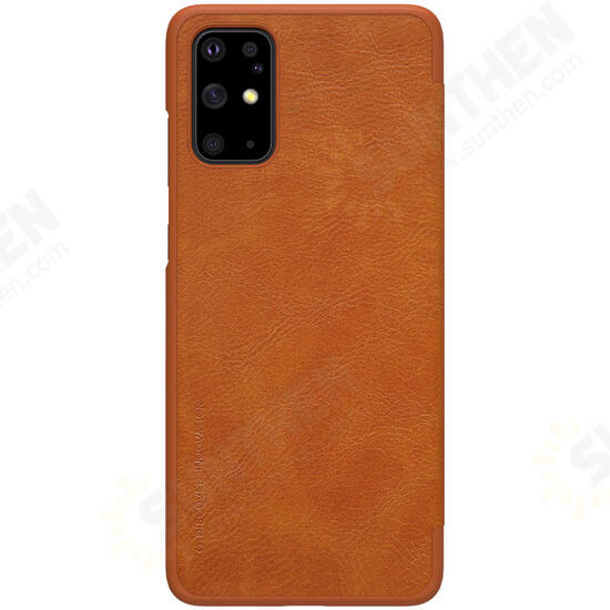 Flip Shockproof with Card Slot Holder Full Cover PU Leather Vintage Protective Case for Samsung Galaxy S20+ 5G