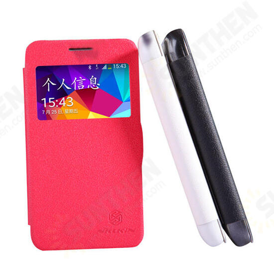 Fresh Series Leather Case For Samsung Galaxy Core Lite 4G