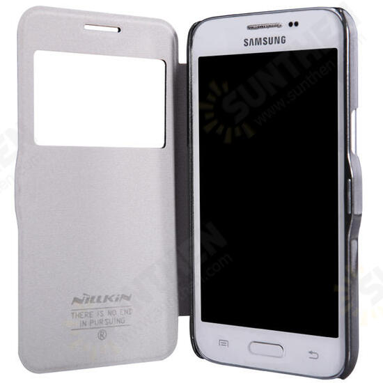 Fresh Series Leather Case For Samsung Galaxy Core Lite 4G