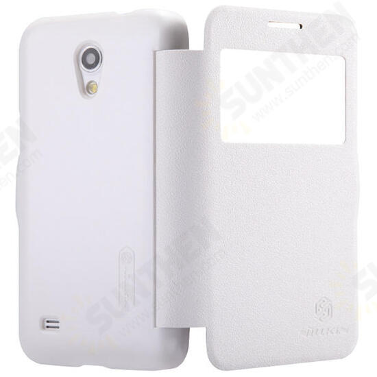 Fresh Series Leather Case For Samsung Galaxy Core Lite 4G