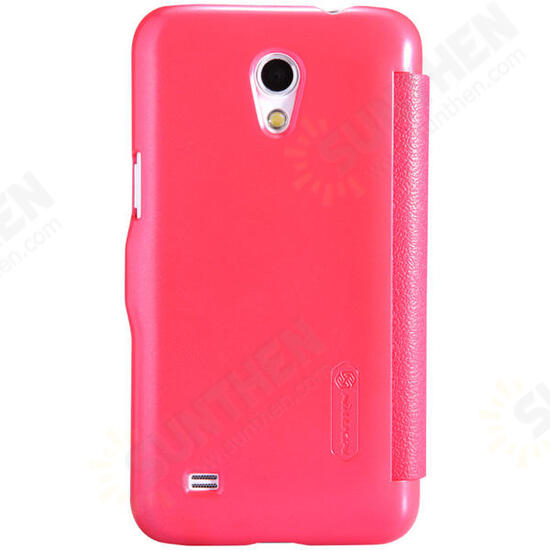 Fresh Series Leather Case For Samsung Galaxy Core Lite 4G