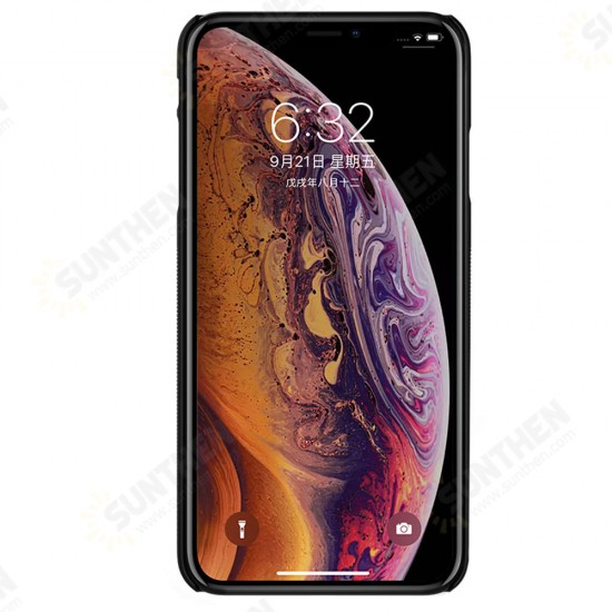 Matte Hidden Finger Ring Holder Shockproof Back Cover Protective Case for iPhone XS MAX