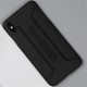 Matte Hidden Finger Ring Holder Shockproof Back Cover Protective Case for iPhone XS MAX