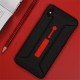 Matte Hidden Finger Ring Holder Shockproof Back Cover Protective Case for iPhone XS MAX