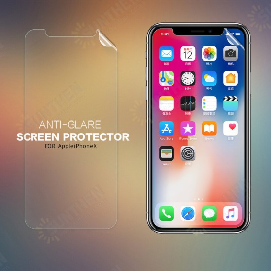 Matte Scratch-resistant Front & Back Screen Protector Film for iPhone X