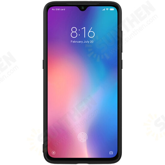 Reflective Slight Woven Polyester Mesh Anti-scratch Protective Case for Xiaomi Mi9 / Mi9 Transparent Edition Non-original