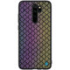 Reflective Slight Woven Polyester Mesh Anti-scratch Protective Case for Xiaomi Redmi Note 8 PRO Non-original