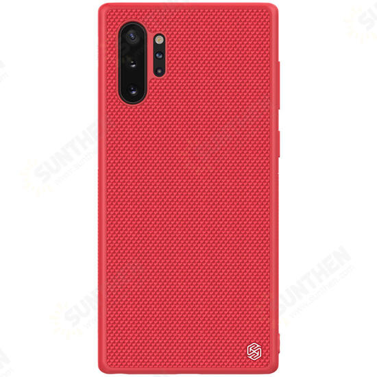 Shockproof Skid-Resistance Nylon Synthetic Fiber Textured Protective Case for Samsung Galaxy Note 10+ / Note 10+ 5G