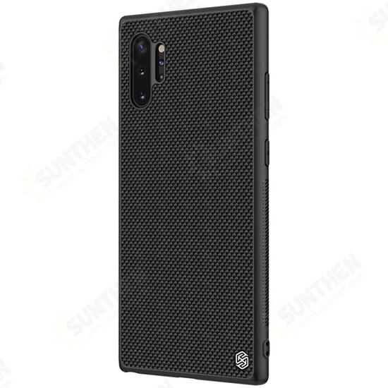 Shockproof Skid-Resistance Nylon Synthetic Fiber Textured Protective Case for Samsung Galaxy Note 10+ / Note 10+ 5G