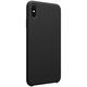 Smooth Shockproof Liquid Silicone Rubber Back Cover Protective Case for iPhone XS Max