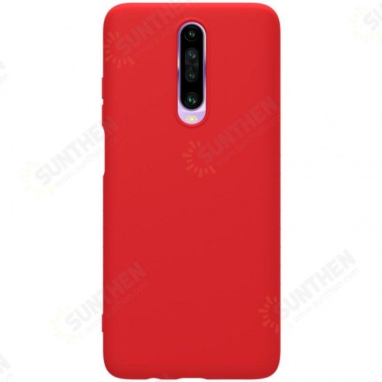 Smooth Shockproof Soft Rubber Wrapped Silicone Protective Case for Xiaomi Redmi K30 Non-original