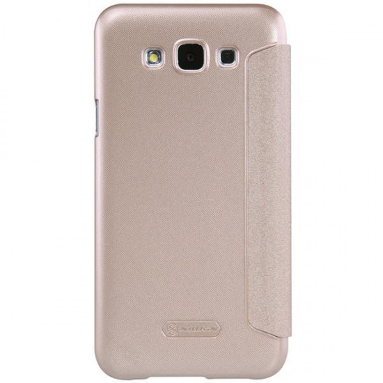 Sparkle View Window Leather Case For Samsung Galaxy E7 E700