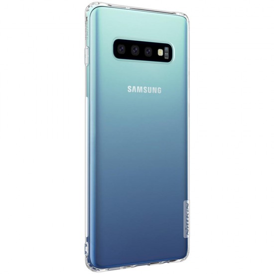 Transparent Shockproof Anti-slip Soft TPU Back Cover Protective Case for Samsung Galaxy S10