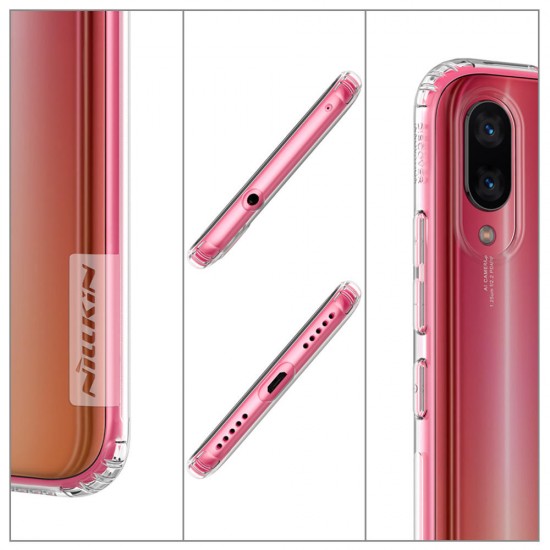 Transparent Shockproof Anti-slip Soft TPU Back Cover Protective Case for Xiaomi Mi Play Non-original