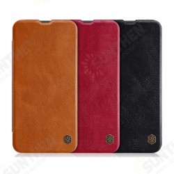 Vintage Flip Card Holder PC Bumper PU Leather Protective Case for Samsung Galaxy A40 2019