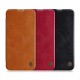 Vintage Flip Card Holder PC Bumper PU Leather Protective Case for Samsung Galaxy A40 2019