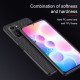 For POCO F3 Global Version Accessories Set Amazing H+PRO 9H Anti-Explosion Tempered Glass Screen Protector + Nylon Synthetic Fiber Textured Shockproof Protective Case