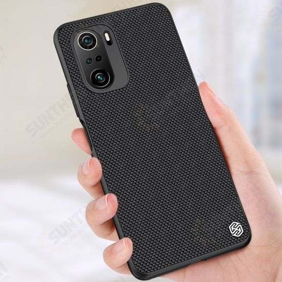 For POCO F3 Global Version Case Anti-Fingerprint Anti-Slip Nylon Synthetic Fiber Textured Shockproof Protective Case Back Cover For POCO F3 Global Version Case Anti-Fingerprint Anti-Slip Nylon Synthetic Fiber Textured Shockproof Protective Case Back Cover