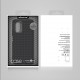 For POCO F3 Global Version Case Anti-Fingerprint Anti-Slip Nylon Synthetic Fiber Textured Shockproof Protective Case Back Cover