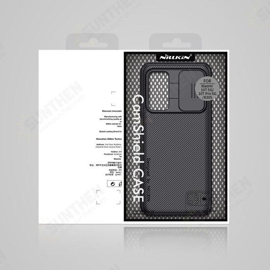 For Xiaomi Mi 10T Pro / Mi10T / Redmi K30S Case Bumper with Slide Lens Cover Shockproof Anti-Scratch TPU + PC Protective Case Non-Original For Xiaomi Mi 10T Pro / Mi10T / Redmi K30S Case Bumper with Slide Lens Cover Shockproof Anti-Scratch TPU + PC Protective Case Non-Original