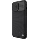 For iPhone 13/ 13 Pro/ 13 Pro Max Case Anti-Fingerprint Anti-Slip Nylon Synthetic Fiber Textured with Lens Protector Shockproof Protective Case Back Cover