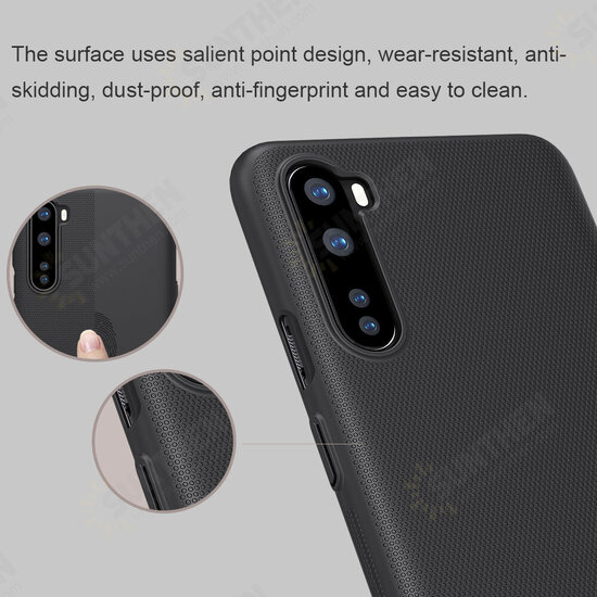 Matte Anti-Fingerprint Anti-Scratch Shockproof Hard PC Protective Case Back Cover for OnePlus Nord Matte Anti-Fingerprint Anti-Scratch Shockproof Hard PC Protective Case Back Cover for OnePlus Nord