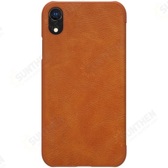 Protective Case For iPhone XR 6.1inch PU Leather Card Slot Flip Cover