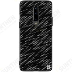 For OnePlus 8 Case Luxury Luster Twinkle Shield Woven Polyester + PU Leather Shockproof Protective Case For OnePlus 8 Case Luxury Luster Twinkle Shield Woven Polyester + PU Leather Shockproof Protective Case
