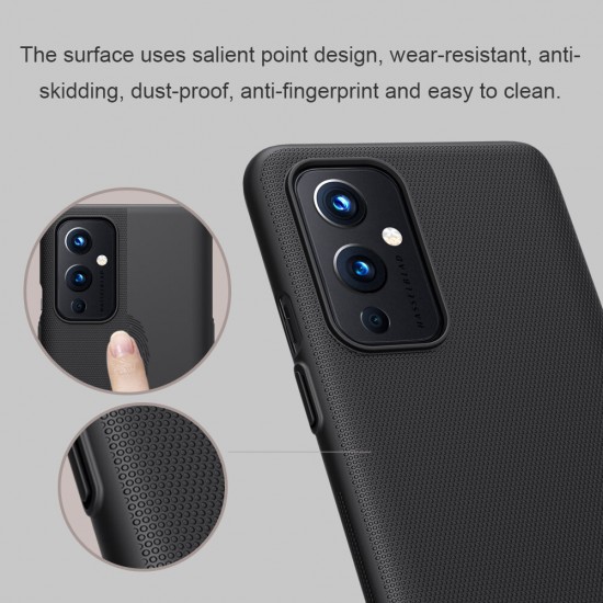 For OnePlus 9 Case Matte Anti-Fingerprint Anti-Scratch Shockproof Hard PC Protective Case Back Cover