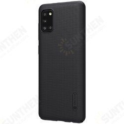 For Samsung Galaxy A31 Case Matte Anti-Fingerprint Anti-Scratch Shockproof Hard PC Protective Case Back Cover