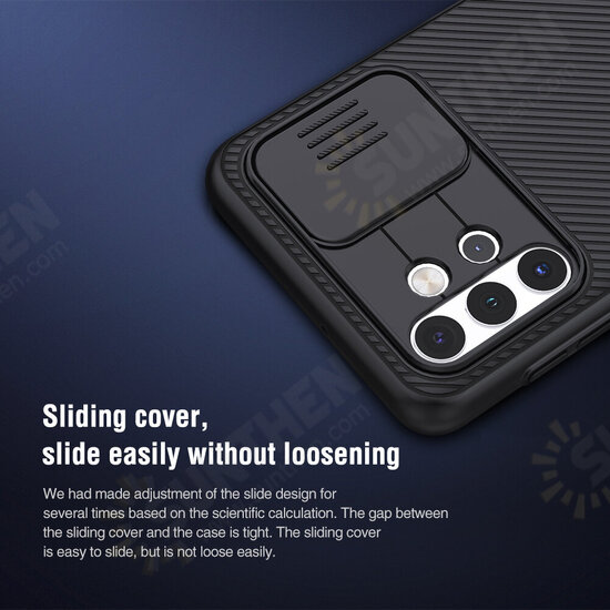 For Samsung Galaxy A32 5G Case Bumper with Lens Cover Shockproof Anti-Scratch TPU + PC Protective Case