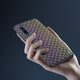 For Xiaomi Mi 10 Mi 10 Pro Case Luxury Luster Twinkle Shield Woven Polyester + PU Leather Shockproof Protective Case Non-original