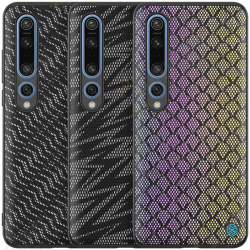 For Xiaomi Mi 10 Mi 10 Pro Case Luxury Luster Twinkle Shield Woven Polyester + PU Leather Shockproof Protective Case Non-original For Xiaomi Mi 10 Mi 10 Pro Case Luxury Luster Twinkle Shield Woven Polyester + PU Leather Shockproof Protective Case Non-original