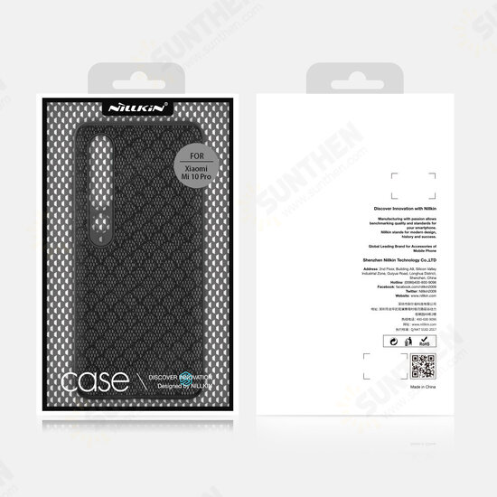 For Xiaomi Mi 10 Mi 10 Pro Case Luxury Luster Twinkle Shield Woven Polyester + PU Leather Shockproof Protective Case Non-original For Xiaomi Mi 10 Mi 10 Pro Case Luxury Luster Twinkle Shield Woven Polyester + PU Leather Shockproof Protective Case Non-original