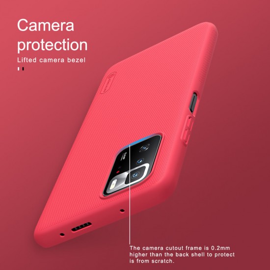 For Xiaomi Redmi Note 10 Pro 5G Case Matte Anti-Fingerprint Anti-Scratch Shockproof Hard PC Protective Case Back Cover Non-Original