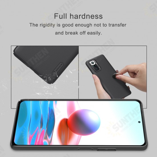 For Xiaomi Redmi Note 10 Pro/ Redmi Note 10 Pro Max Case Matte Anti-Fingerprint Anti-Scratch Shockproof Hard PC Protective Case Back Cover Non-Original