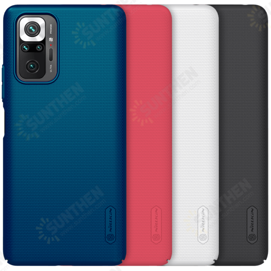 For Xiaomi Redmi Note 10 Pro/ Redmi Note 10 Pro Max Case Matte Anti-Fingerprint Anti-Scratch Shockproof Hard PC Protective Case Back Cover Non-Original