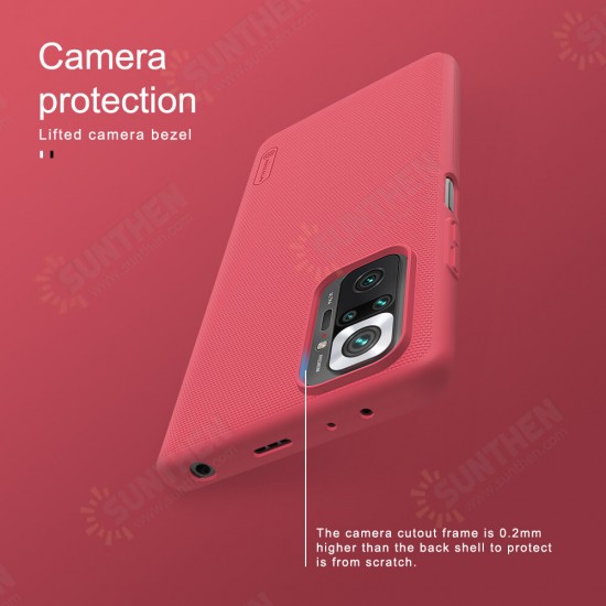 For Xiaomi Redmi Note 10 Pro/ Redmi Note 10 Pro Max Case Matte Anti-Fingerprint Anti-Scratch Shockproof Hard PC Protective Case Back Cover Non-Original