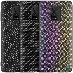 For Xiaomi Redmi Note 9S / Redmi Note 9 Pro / Redmi Note 9 Pro Max Case Luxury Luster Twinkle Shield Woven Polyester + PU Leather Shockproof Protective Case Non-original For Xiaomi Redmi Note 9S / Redmi Note 9 Pro / Redmi Note 9 Pro Max Case Luxury Luster Twinkle Shield Woven Polyester + PU Leather Shockproof Protective Case Non-original