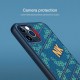 For iPhone 12 Pro / 12 Case Fashion Sport 3D Texture Embossment TPU + PC Shockproof Anti-Fingerprint Protective Case Back Cover