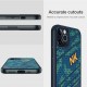For iPhone 12 Pro / 12 Case Fashion Sport 3D Texture Embossment TPU + PC Shockproof Anti-Fingerprint Protective Case Back Cover