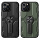 For iPhone 12 Pro Max Case Bumpers with Removable Stand Shockproof PC + TPU Protective Case